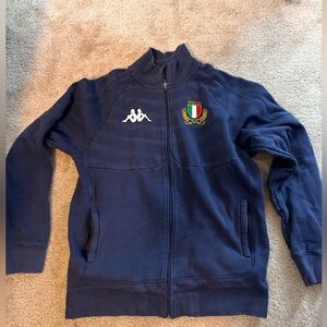 Kappa Italy sweatshirt Navy blue men’s size medium